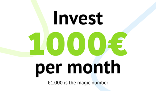 Great news! You can now invest up to €1,000 per month on your Go & Grow account.