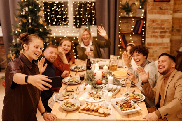 Potluck dinners are a great way to (more affordably) enjoy the holidays.